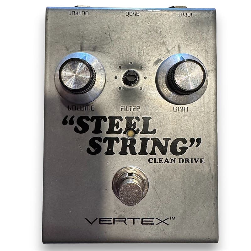 Gold Steel String Clean Drive | vertexeffects.com