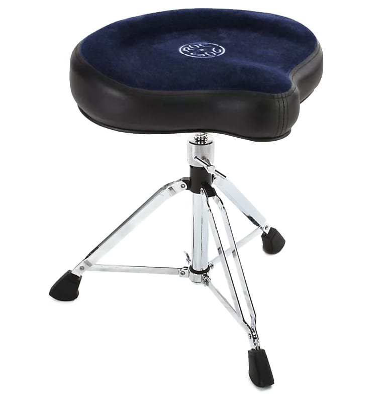 Roc n Soc Drum Stool Throne With Custom Base Blue Reverb