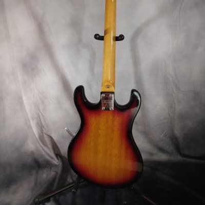 Norma Vintage Made in Japan Solid Body Electric Guitar 1960s - Red Burst image 12