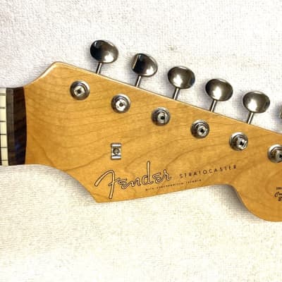 Fender Stratocaster Made in Japan MIJ (1962 reissue) HARD CASE 1996 - Black image 9