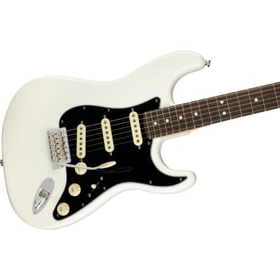 Fender American Performer Stratocaster 6-String Right-Handed Electric Guitar with Alder Body and Rosewood Fingerboard (Arctic White) image 3