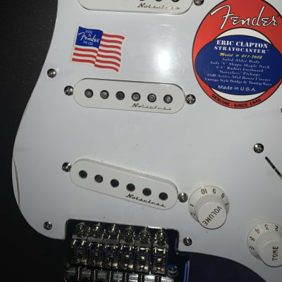 Fender Eric Clapton Artist Series  loaded   Stratocaster  guitar body made in the usa. image 4