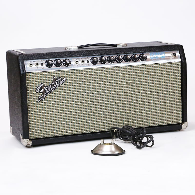 1969 Fender Bandmaster Reverb TFL5005D Vintage Silver Face Reverb
