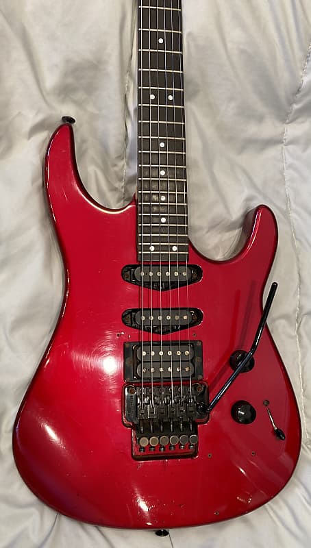 1987 G.C. by Hamer USA Chaparral - Candy Apple Red | Reverb