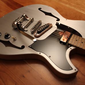 Gronlund Guitars Aluminum Top Custom Single Cutaway. Handcrafted. Bigsby B5. Seymour Duncan Pickups. image 12