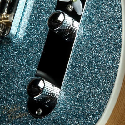 Suhr Eddie's Guitars Exclusive Custom Classic T Roasted - Ice Blue Sparkle image 15