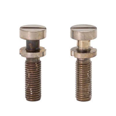 Music City Bridge Locking Studs, American Thread - Aged Nickel