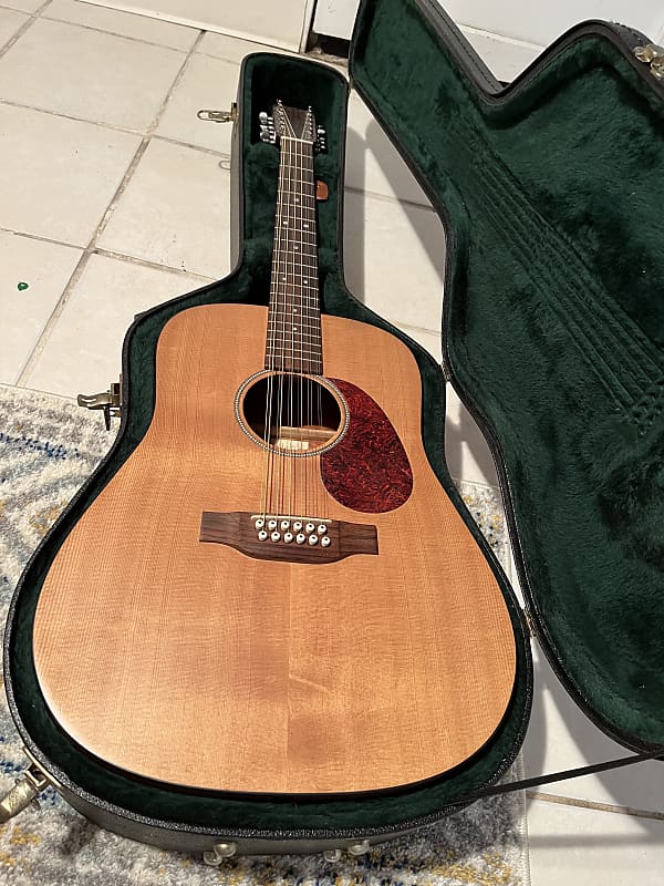 Martin Guitar Company DM12 String Mahogany Dreadnought mid Reverb
