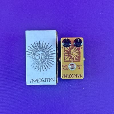 Reverb.com listing, price, conditions, and images for analog-man-sun-face-fuzz-pedal