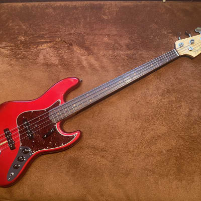 Fender American Original '60s Jazz Bass 2018 - 2022 - Candy Apple Red - Chicago image 2
