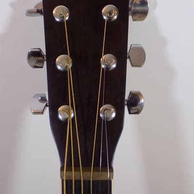 Carlos Model 260 Acoustic Dreadnought Guitar /  Hard Case / Good to VG Condition / Vintage Korean image 6