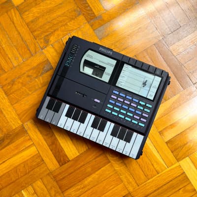 Philips PCM-100 (1988) FM Synthesizer and Personal Music Composer! With original data tape and a compatible brand-new power supply! Super rare! image 11