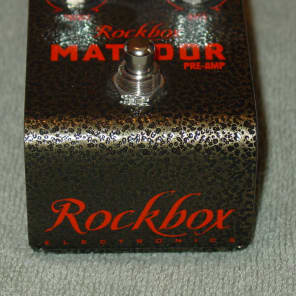 Rockbox Matador Pre-Amp 2015 Green/orange image 8