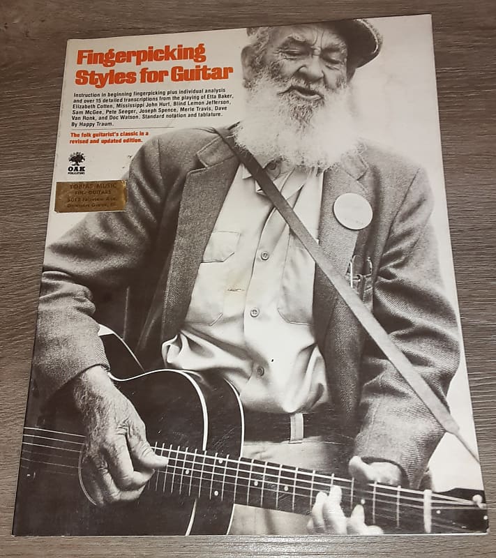 FINGERPICKING STYLES FOR GUITAR HAPPY TRAUM GUITAR TAB Reverb