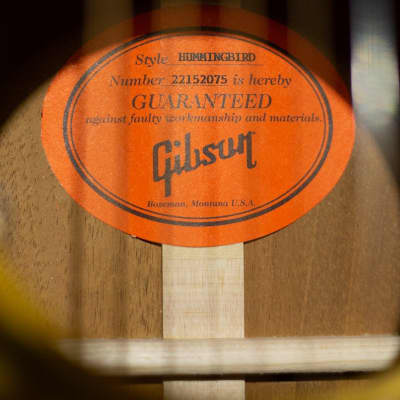 Gibson Hummingbird Original Dreadnought - Heritage Cherry Sunburst w/Hardshell Case image 14