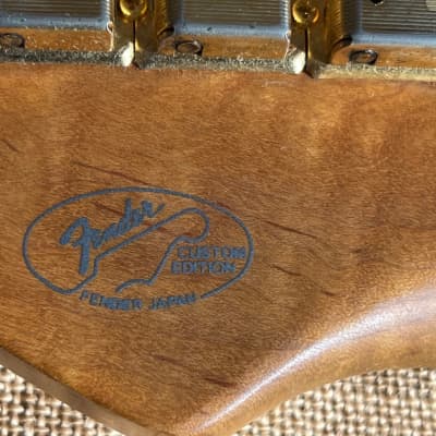 Fender Stratocaster Custom Edition 40th anniversary. Japan RARE! image 8