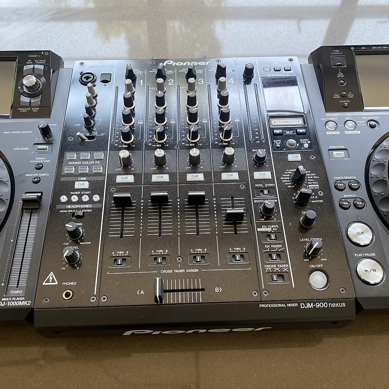 FULL SET) 2 XDJ 1000 MK2 + DJM 900 NEXUS MIXER (Odyssey DJ FULL SET) 2 XDJ 1000 MK2 + DJM 900 NEXUS MIXER (Odyssey DJ