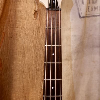 Aria Pro II ARB-50 Argent Series Bass 1980's - Pearl White