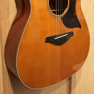 Yamaha A1M Acoustic - Electric Guitar - Natural image 7