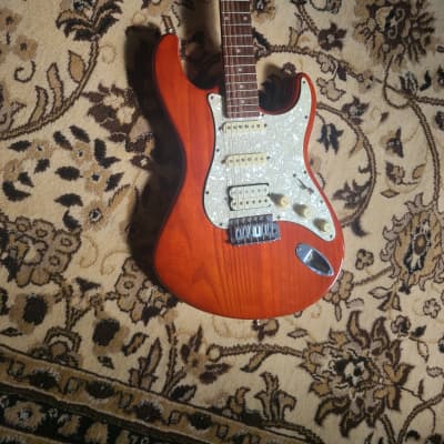 Brownsville classic Player stratocaster sunset red image 13