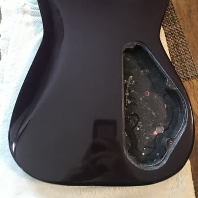Custom Built  Stratocaster Style Body Hell-Raisin Purple image 5
