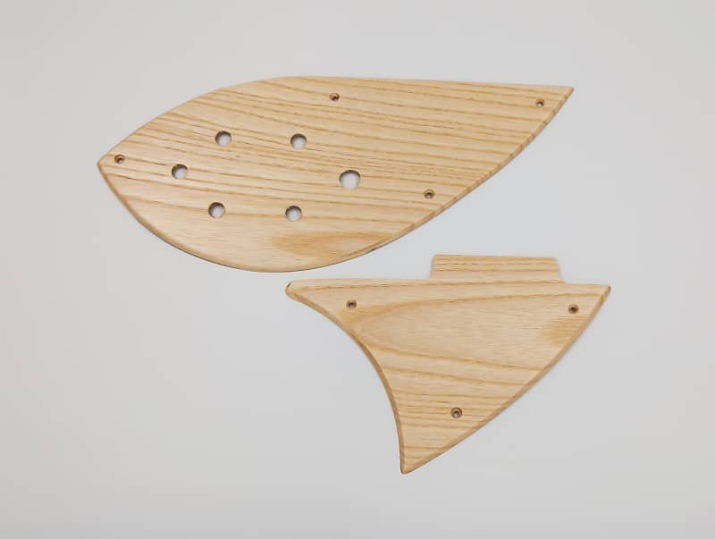 2 pieces ash solid wood pickguard for RICKENBACKER 330/360 | Reverb