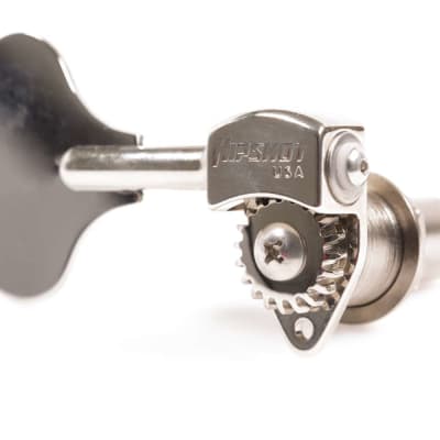 Hipshot Ultralite USA Tuner HB6L Lollipop 3/8 Nickel - 4