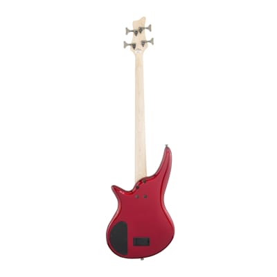 Jackson JS Series Spectra Bass JS3 4-String Electric Bass Guitar with Laurel Fingerboard (Right-handed, Metallic Red) image 2
