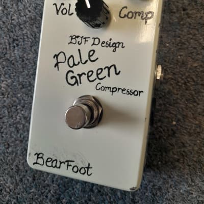 Reverb.com listing, price, conditions, and images for bearfoot-fx-pale-green-compressor