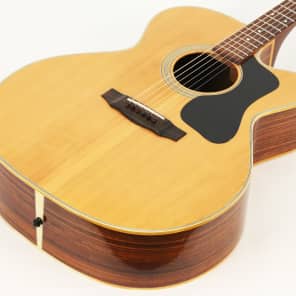 1977 Takamine F366S Jumbo Acoustic Guitar - Rare Lawsuit Era Guild Copy, Nice Example with TKL Case! imagen 4