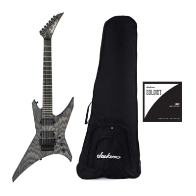 Jackson Pro Series Signature Dave Davidson Warrior WR7 7-String Electric Guitar Bundle with Jackson Warrior Gig Bag and Strings (3 Items) for sale