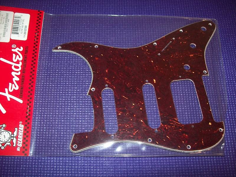Genuine Fender Strat Pickguard, H/S/S - TORTOISE, 099-1337-000 image 1