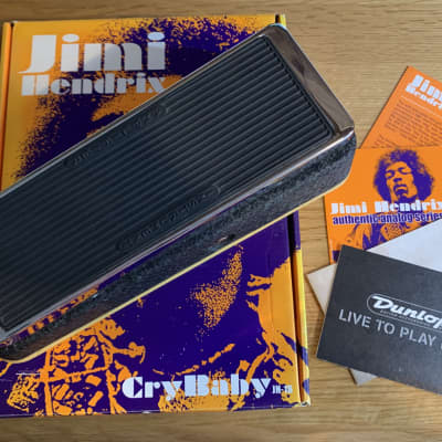Reverb.com listing, price, conditions, and images for dunlop-jimi-hendrix-cry-baby-wah