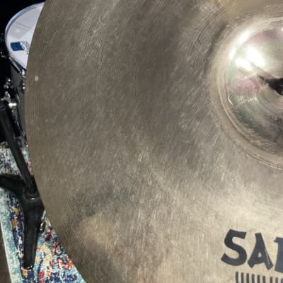 Russ McKinnon's (Barry Manilow, Tower of Power) Sabian 18" XSR Fast Crash Cymbal 1382g 1999 image 16