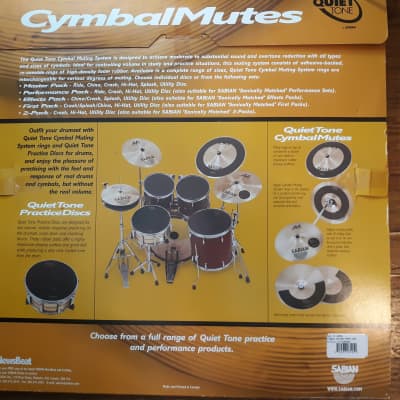 Sabian Cymbal Mutes Multi Performance Pack image 3