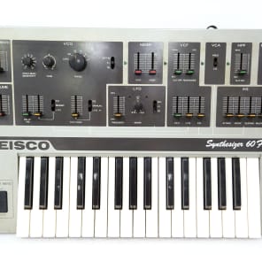 Teisco Synthesizer 60F S-60F Vintage Analog Mono Synth RARE! Working Arp Kawai S60F s-110f image 4