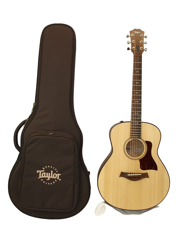 Taylor GTe Urban Ash Acoustic Electric Guitar Sitka Spruce Top, Urban Ash Back & Sides w/ Aerocase image 1
