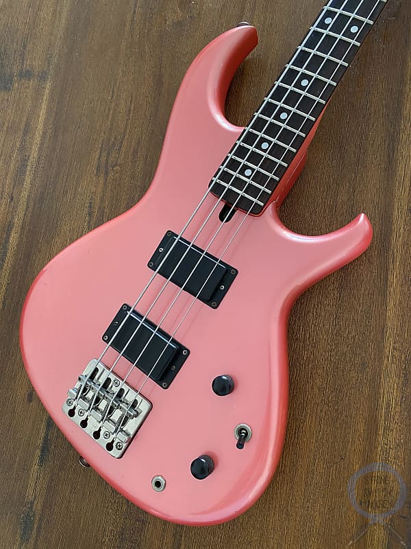 Aria Pro II Bass, RSB Series, Watermelon/Pink, 1985, Made In Japan