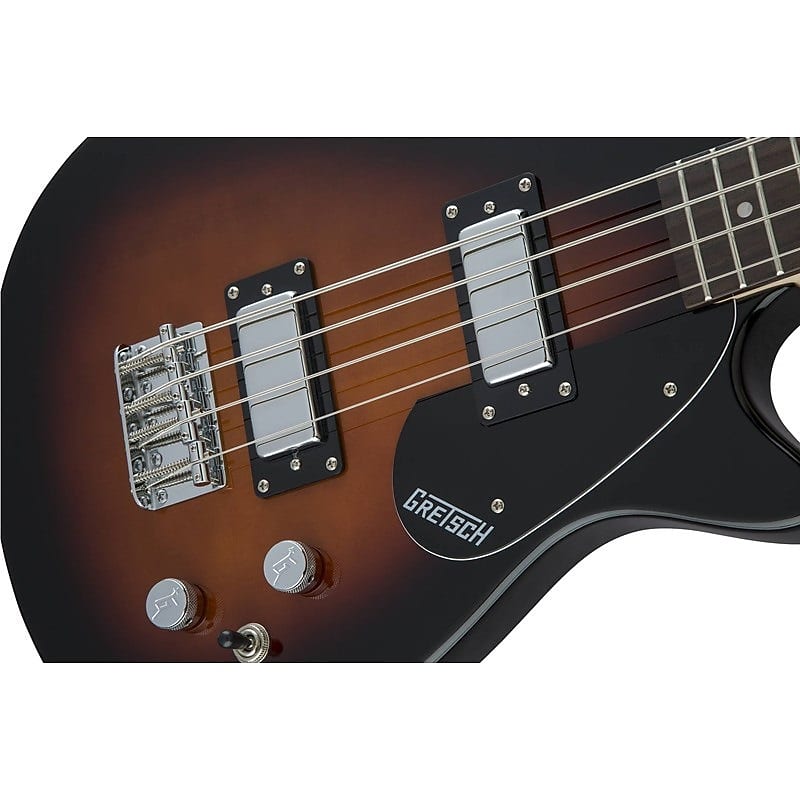 GRETSCH G2220 ELECTROMATIC JUNIOR JET BASS II SHORT-SCALE (TOBACCO  SUNBURST) [Autumn Super Sale]