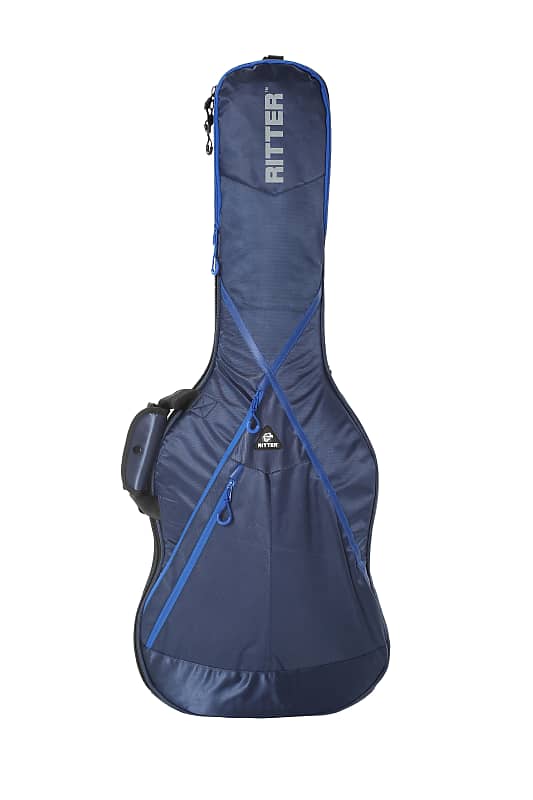 Ritter Performance RGP8-E/NRB Electric Guitar Bag - Navy/Royal Blue (33mm) image 1