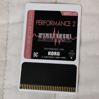 Korg Wavestation WPC-12 Performance 2 ROM Card image 3