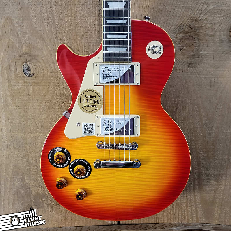 Epiphone Les Paul Standard Plus Top Pro Left-Handed | Reverb