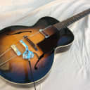 1938 Gibson L-50 Archtop Jazz Guitar Sunburst with DeArmond Rhythm Chief Floating Pickup and Case