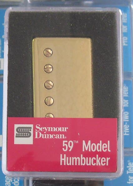 Seymour Duncan 59 Humbucker Neck Pickup Gold SH-1n image 1