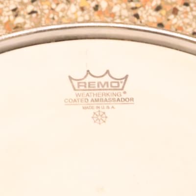 Stewart 5.5x14" Snare Drum Red Sparkle Vintage 1970's MIJ image 9