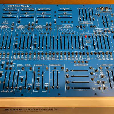 Behringer 2600 Semi-Modular Analog Synthesizer Limited Edition 2021 - Present - Blue Marvin