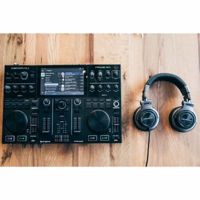 Denon DJ PRIME GO 2-Deck Rechargeable Portable DJ System w Black Flight Case image 5