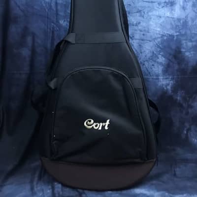 CORT CORE-OC AMH Western Guitar Open Pore Black Burst Preamp Bag image 8