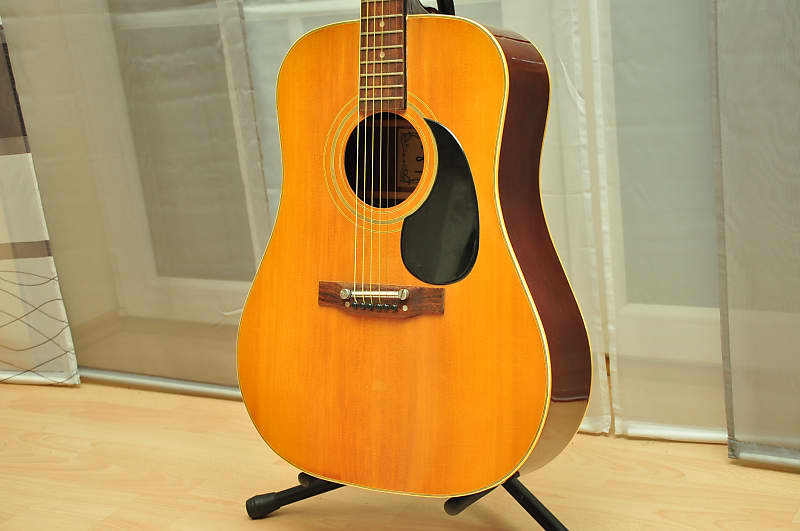 Life H155 Vintage 1972 Flattop Acoustic Guitar made in Reverb