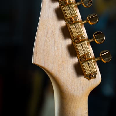 Fender Masterbuilt John Cruz '63 Stratocaster NOS Korina 2012 - sunburst image 4